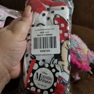 Torrid Women's Minnie Mouse Socks - Red, White, and Black